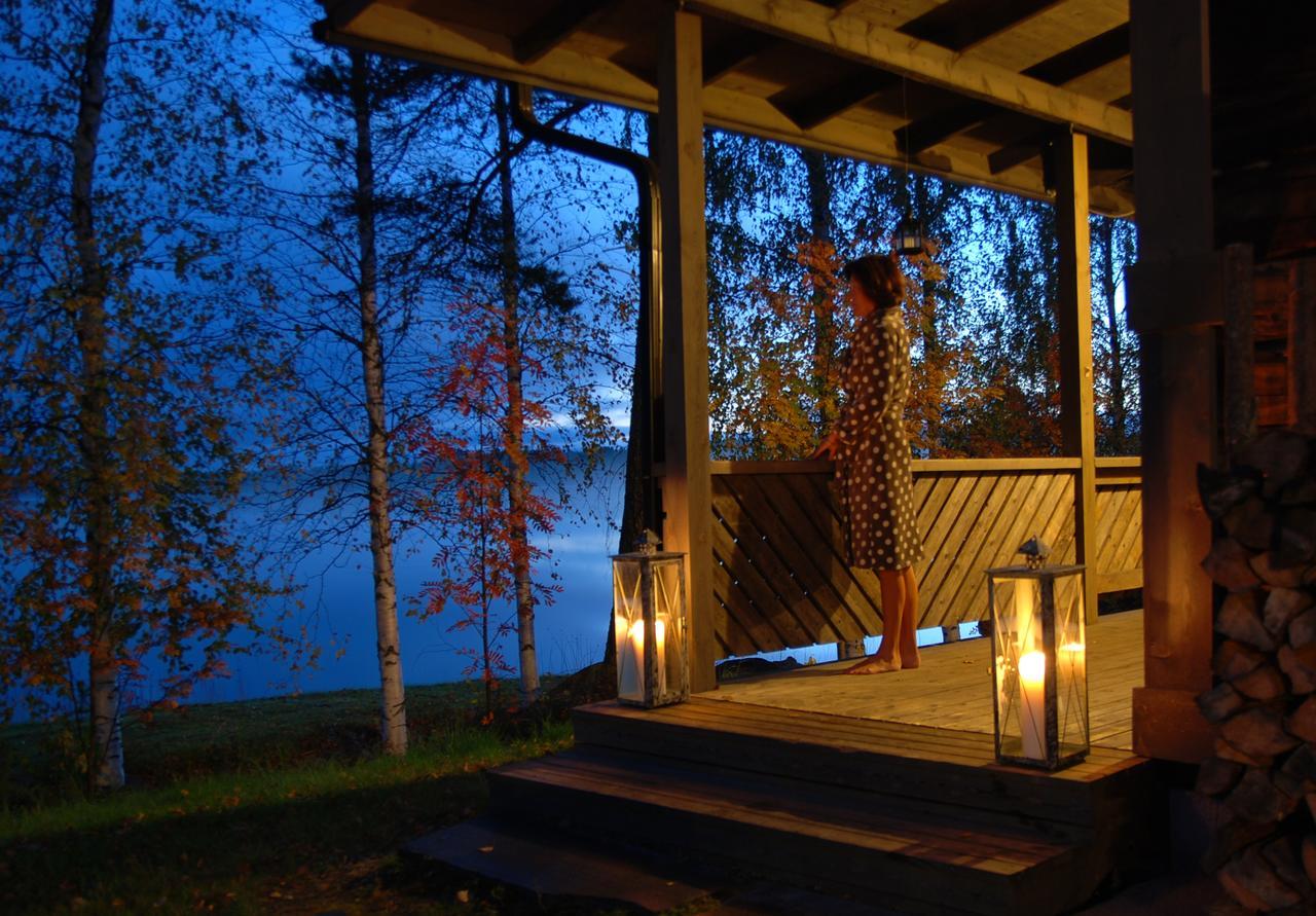 Revontuli Resort Cottages Hankasalmi Ngoại thất bức ảnh